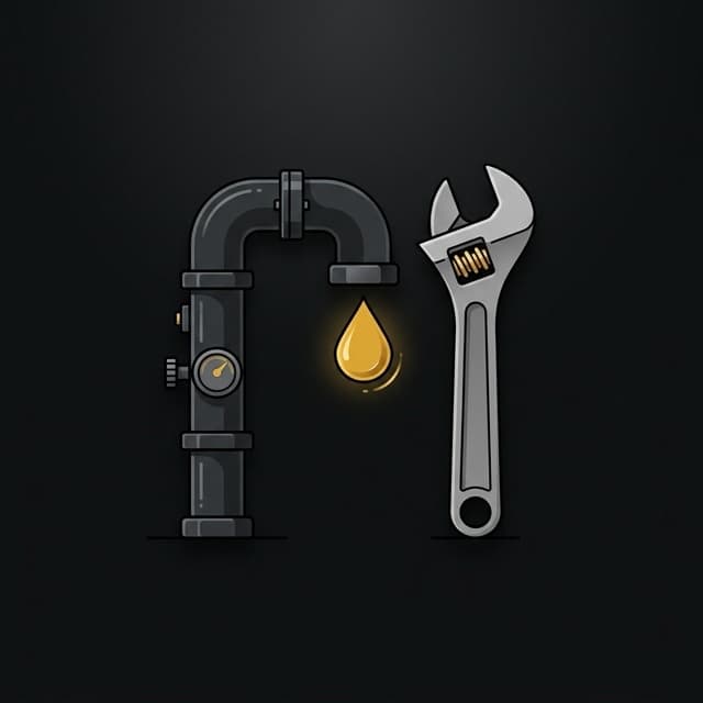 Rørleggervakt illustrasjon